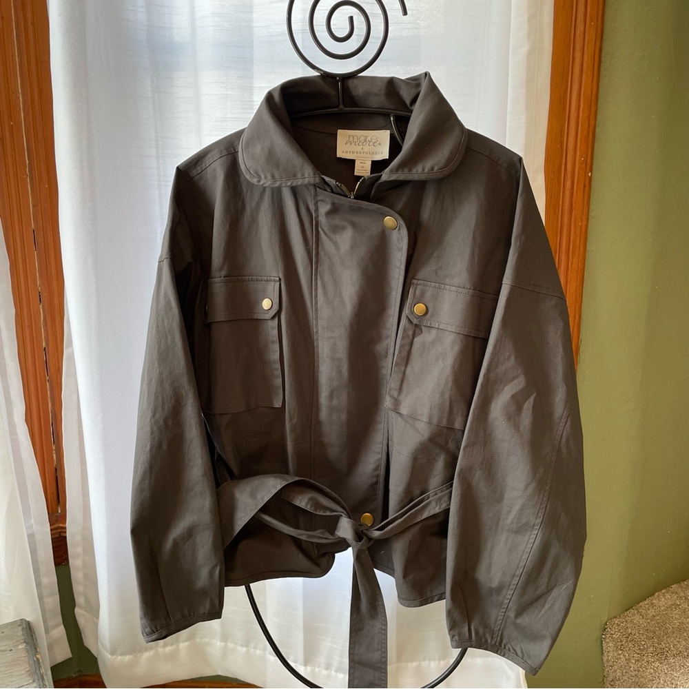 Mare Mare x Anthropologie belted utility jacket | size medium - Picture 9 of 11